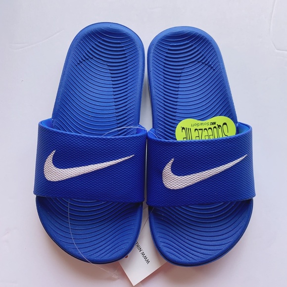 📣❣️SALE❣️NEW Nike Kawa Kids JDI Slide Sandals Shoes - Picture 4 of 14